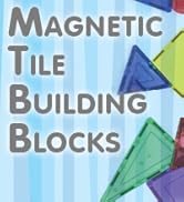 PicassoTiles 100 Piece Set of 100 Magnet Building Tiles Clear Magnetic 3D Building Bricks