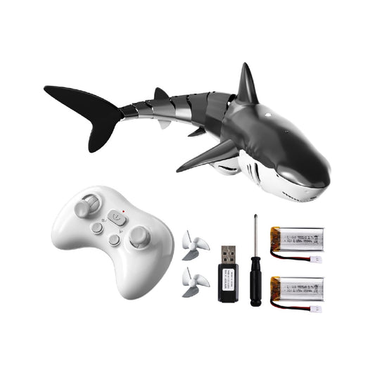 Bennol 2.4GHz Remote Control Shark Toy, 1:18 Scale High-Simulation Shark