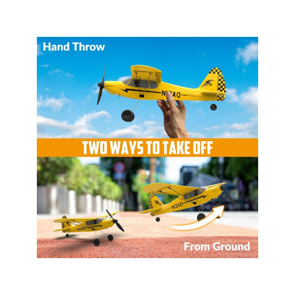 VOLANTEX RC RC Remote Control Aircraft Trainer, Sport Cub 3-Channel Remote Control Aircraft