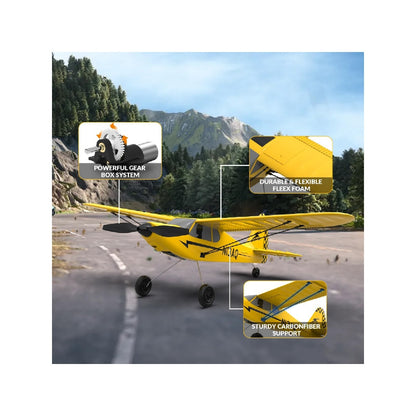 VOLANTEX RC RC Remote Control Aircraft Trainer, Sport Cub 3-Channel Remote Control Aircraft