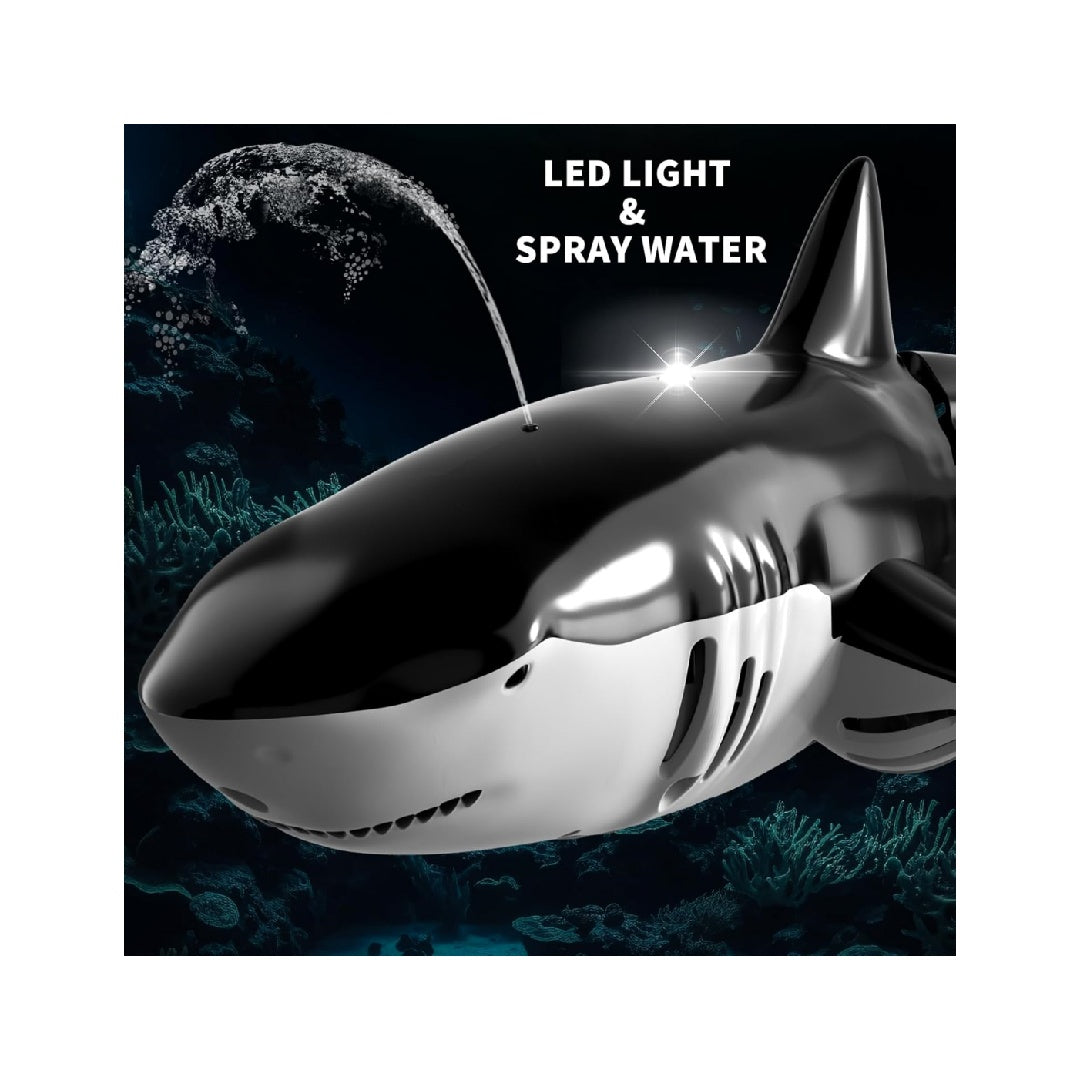 Bennol 2.4GHz Remote Control Shark Toy, 1:18 Scale High-Simulation Shark