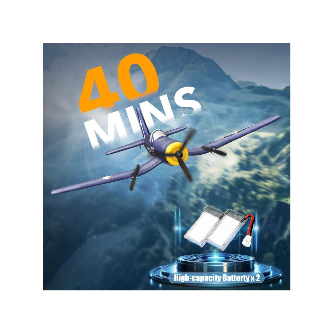 VolantexRC RC Remote Control Airplane 3-Channel Remote Control Fighter Toy