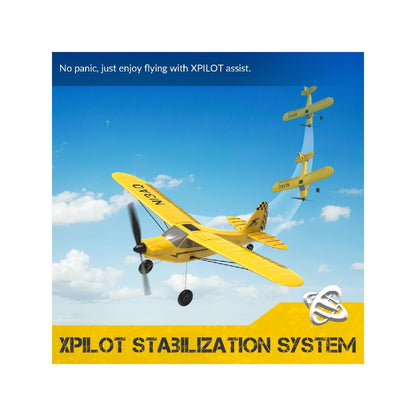 VOLANTEX RC RC Remote Control Aircraft Trainer, Sport Cub 3-Channel Remote Control Aircraft