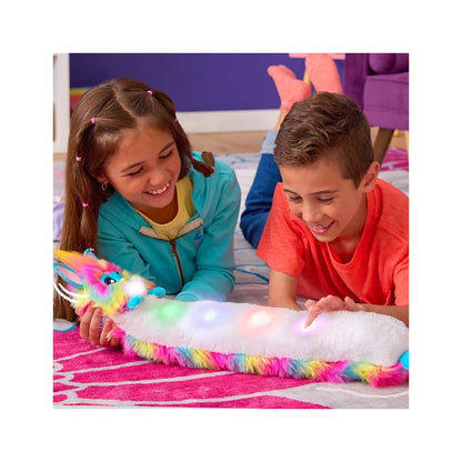 FURBY DJ interactive toy, super comfortable rainbow electronic plush toy for kids