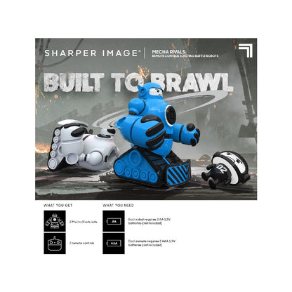 Sharper Image® Mecha Rivals Remote Control Battle Robots, Two-Player Wireless Battle Kit
